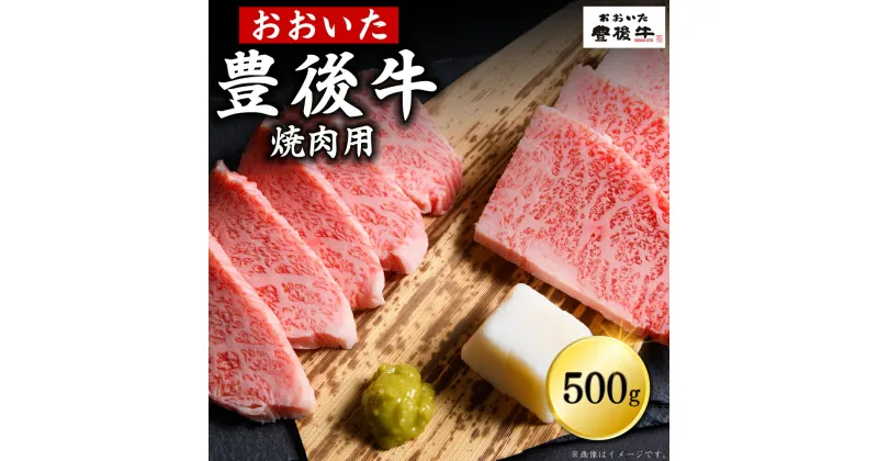 【ふるさと納税】豊後牛 焼肉用 500g 牛肉 肉 お肉 バラ 肩ロース モモ 焼肉 BBQ ギフト プレゼント 贈答 化粧箱入り 国産 九州産 大分県産 D2