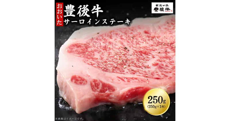 【ふるさと納税】豊後牛 サーロインステーキ 250g ( 250g × 1枚 ) 牛肉 肉 お肉 サーロイン ステーキ ギフト プレゼント 贈答 化粧箱入り 国産 九州産 大分県産 D5