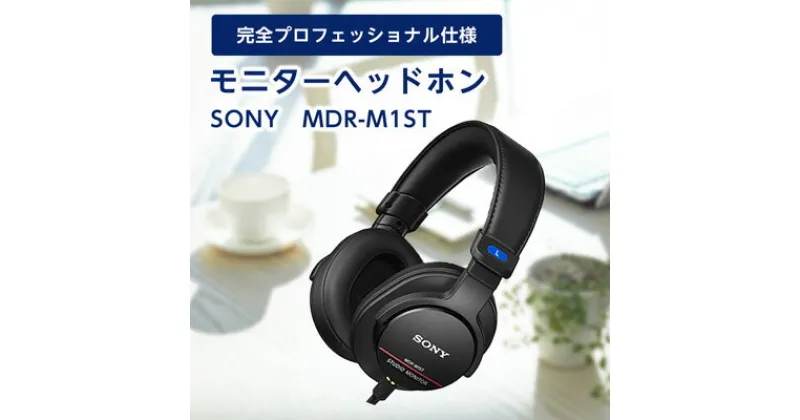 【ふるさと納税】 モニターヘッドホン SONY MDR-M1ST 原音そのままの音質を実現 音楽鑑賞 や 仕事用 にも _ 高解像度 ヘッドホン オーディオ 音楽 高級 ソニー ビジネス 有線 高音質 プレゼント 会議 【1117921】