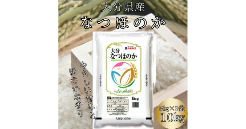 【ふるさと納税】【先行予約】【令和6年産】大分のお米　大分県産なつほのか5kg×2(日出町)【1500338】