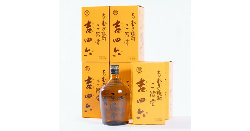 【ふるさと納税】大分むぎ焼酎　二階堂 吉四六瓶 25度(720ml)6本セット【1550339】