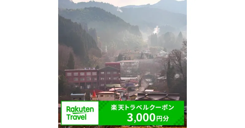 【ふるさと納税】大分県九重町の対象施設で使える楽天トラベルクーポン 3,000円分