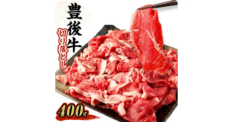 【ふるさと納税】【お試し】豊後牛 切り落とし 約400g 豊後牛 牛肉 霜降り 小分け 和牛 お肉 国産 九州産 大分県産 九重町産 冷凍 送料無料