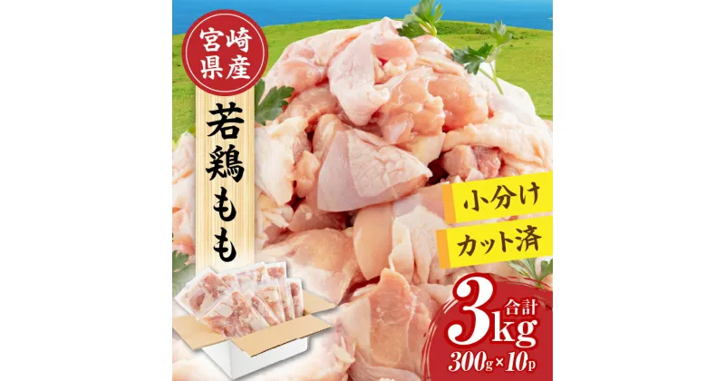 【ふるさと納税】 《レビューキャンペーン》 宮崎県産 若鶏もも肉 300g×10P 計3kg | 肉 鶏肉 とりもも 若鶏 鳥 鳥肉 鳥もも 鳥もも肉 若鶏もも肉 国産 真空 冷凍 冷凍庫 小分け カット済み BBQ 食品 料理 時短 ふるさと納税 宮崎市 |