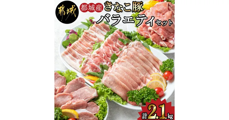 【ふるさと納税】都城産「きなこ豚」バラエティセット – ブランド豚 豚肉 豚肩ロース 豚バラしゃぶしゃぶ肉 ロース生姜焼き ヒレカツ ウデ・モモ小間切れ 豚しゃぶ 送料無料 MJ-1205【宮崎県都城市は2年連続ふるさと納税日本一！】