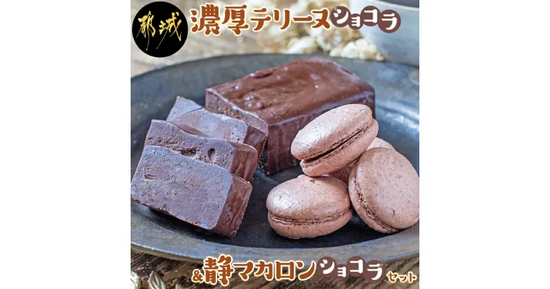 【ふるさと納税】濃厚テリーヌショコラ＆静マカロンショコラセット – カカオ分72％ チョコレート好きに 洋菓子 お菓子 おやつ スイーツ 冷凍 送料無料 LF-C206 【宮崎県都城市は2年連続ふるさと納税日本一！】