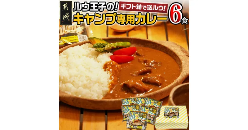 【ふるさと納税】ルウ王子のキャンプ専用カレー6食セット – キャンプ専用カレー 200g×6 国産牛使用 本格カレー キャンプのお供 アウトドアに 送料無料 AA-2708【宮崎県都城市は2年連続ふるさと納税日本一！】