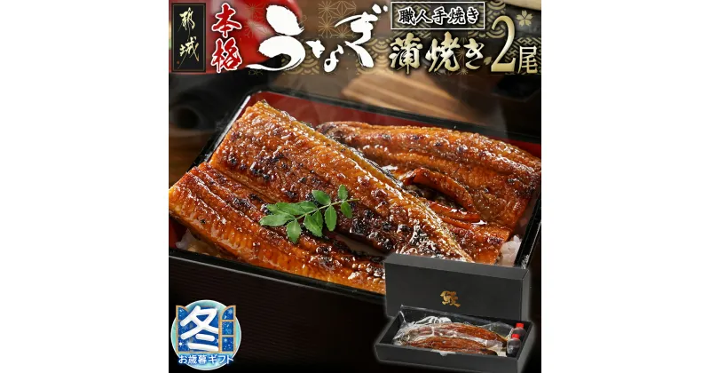 【ふるさと納税】【お歳暮】職人手焼きの本格うなぎ蒲焼き2尾 – 鰻蒲焼 2尾(総重量300g以上) タレ付き(30ml×2個) 国産うなぎの蒲焼き 特製たれ付き 冷凍 ウナギ かば焼き ギフト 期間限定 送料無料 MJ-3305-WG【宮崎県都城市は2年連続ふるさと納税日本一！】