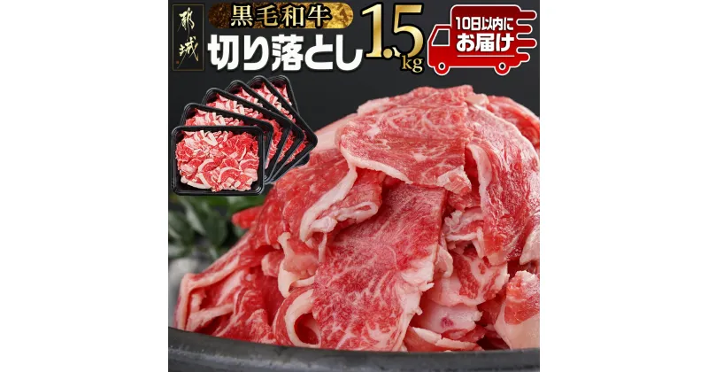 【ふるさと納税】【黒毛和牛】切り落とし1.5kg(250g×6パック)≪みやこんじょ特急便≫ – 牛肉 切り落とし 国産牛肉 黒毛和牛 小分け お肉 外モモ/ウデ/マル/バラ/モモ/ブリスケ/ロースのMIX 送料無料 MJ-I903-Q【宮崎県都城市は2年連続ふるさと納税日本一！】