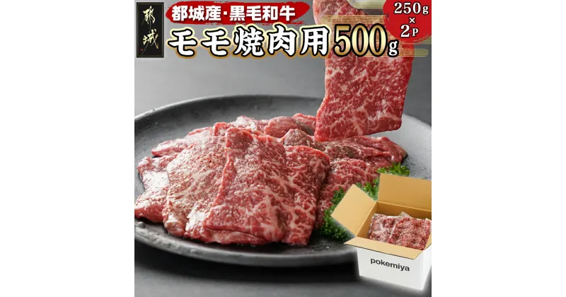 【ふるさと納税】黒毛和牛モモ焼肉用500g – 都城産 モモ肉 250g×2P 牛肉 焼き肉 小分け 真空パック 冷凍配送 赤身肉 脂身が少ない赤身 やき肉 牛モモ おうち焼肉 国産牛 国産黒毛和牛 送料無料 14-3302 【宮崎県都城市は2年連続ふるさと納税日本一！】