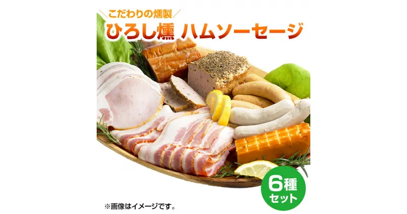 【ふるさと納税】【齋藤精肉店】こだわりの燻製　ひろし燻　ハム・ソーセージ6種セット　国産 宮崎県延岡市 冷凍 送料無料