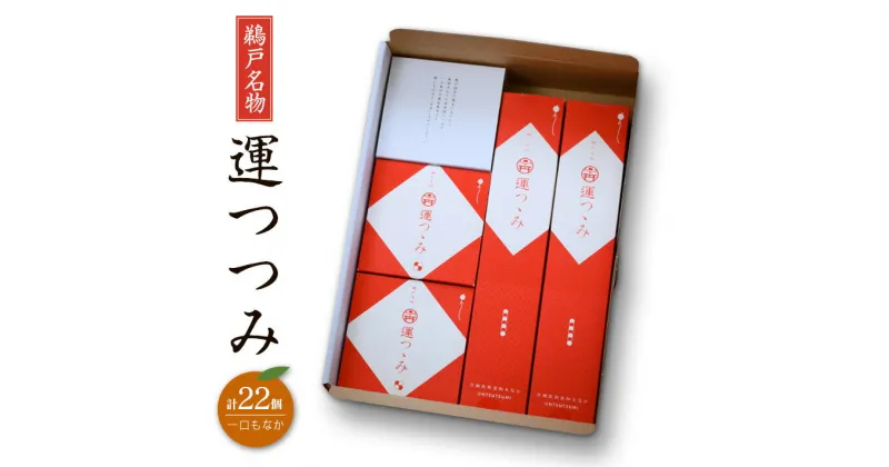 【ふるさと納税】鵜戸名物 一口 もなか 運つつみ 計22個 和菓子 お菓子 完熟金柑 餡子 鵜戸神宮 運玉 最中 お茶菓子 詰め合わせ 縁起物 願掛け 願い事 贈り物 贈答品 ギフト スイーツ おやつ プレゼント あんこ お供え お取り寄せ グルメ おすそ分け 宮崎県 日南市 送料無料