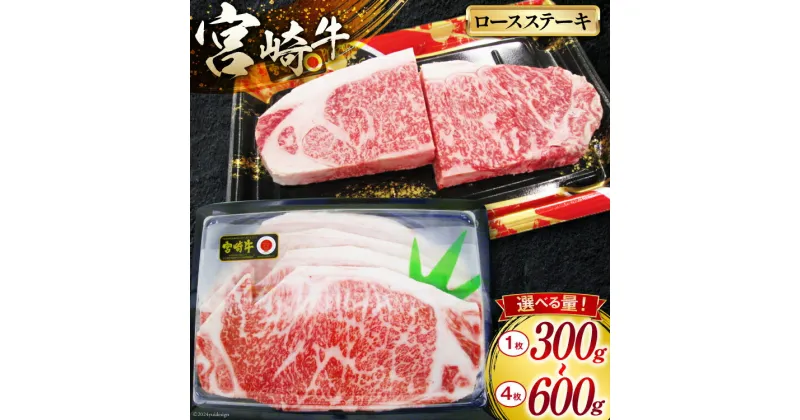 【ふるさと納税】牛肉 宮崎牛 A4 A5 等級 ロース 厚切り ステーキ [日本ハムマーケティング 宮崎県 日向市 452060989] 冷凍 牛 ブランド牛 霜降り ステーキ肉