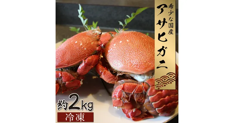 【ふるさと納税】【数量・期間限定】宮崎県串間産アサヒガニ(計約2kg)日本では大変希少な国産アサヒガニ ！【豊漁丸】【KU018】