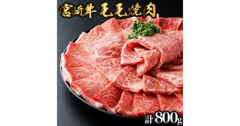 【ふるさと納税】＜期間・数量限定＞宮崎牛 モモ焼肉 計800g（400g×2） 赤身肉ならではの旨味と宮崎牛ならではのコクをお楽しみください！【KU426】