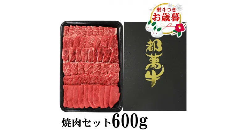 【ふるさと納税】都萬牛 焼肉セット600g ふるさと納税 黒毛和牛 焼肉 国産 牛肉「お歳暮対応あり」