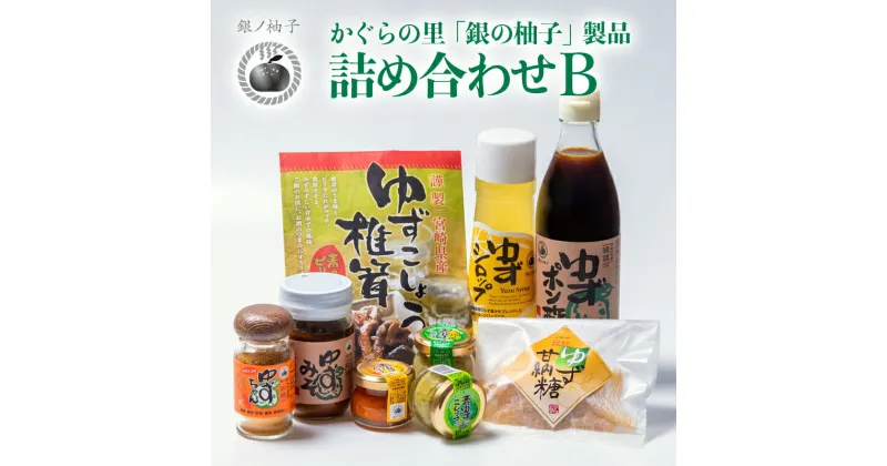 【ふるさと納税】「銀の柚子」製品詰め合わせ（B)宮崎県西都市産 ゆず＜1-75＞お歳暮対応