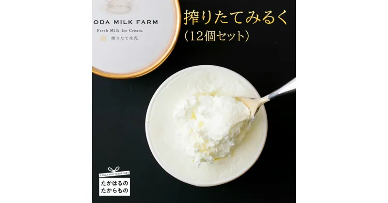 【ふるさと納税】高原アイスクリーム研究所『搾りたてみるく』12個セット 1か月以内にお届け 宮崎県グルメコンテスト2連覇 全国おやつランキング4位 詰合 新鮮ミルク 保存料着色料不使用 ノンホモ スイーツ 一人暮らしに 人気 デザート 生乳 洋菓子 送料無料 故郷納税