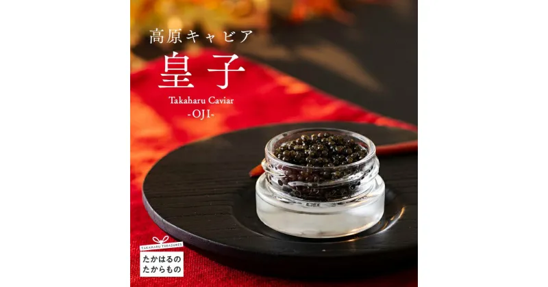 【ふるさと納税】宮崎県産特選 『Takaharu Caviar』20g（皇子）熟成 いこいの家 キャビア 冷凍 養殖 高級 自社加工 高原町 霧島連山 湧き水 チョウザメ 送料無料 雄大な自然に恵まれた高原町 霧島連山の良質な湧水育ち バエリ 故郷納税 ギフト 贈り物 2万円台 22000円