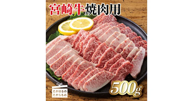 【ふるさと納税】日本一美味しい「宮崎牛」焼肉用(500g) 加工後すぐに発送 霧島が育んだ和牛 締まり良くきめ細やか 瞬時にとろける脂の甘み 内閣総理大臣賞4大会連続受賞 冷凍 新鮮 ギフト 贈答用 送料無料 ブランド牛 黒毛和牛 旨味 宮崎県 高原町 故郷納税 12000円