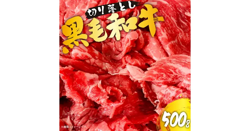 【ふるさと納税】「黒毛和牛ひなた」バラ切り落とし肉 500g 宮崎県産和牛 黒毛和牛