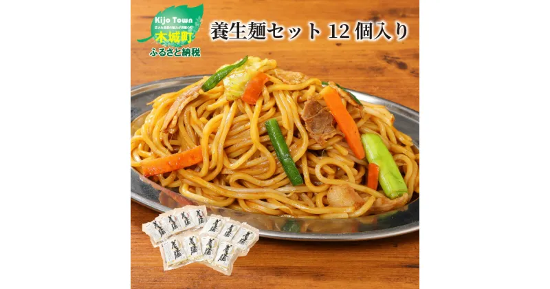 【ふるさと納税】養生麺セット 12個入り – 木城町名物 養生麺(ようじょうめん) うどん ラーメン(とんこつ味・しょう油味) 焼きそば 詰め合わせ バラエティセット こんにゃく練り込み麺 食物繊維 おなかにやさしい養生麺 冷蔵 送料無料 【宮崎県木城町】