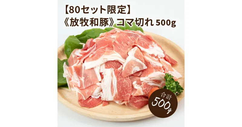 【ふるさと納税】≪放牧和豚≫ こま切れ 500g – Pioneer Pork(パイオニアポーク) 旨味が凝縮 豚汁や豚丼に使いやすい小間切れ 国産豚肉 こだわり 送料無料 【宮崎県木城町】