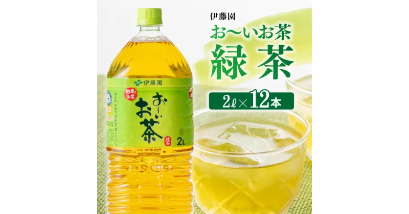 【ふるさと納税】 伊藤園 おーいお茶 緑茶 2L×6本×2ケース 送料無料【備蓄 ペットボトル セット お茶 ソフトドリンク お〜いお茶】D07353