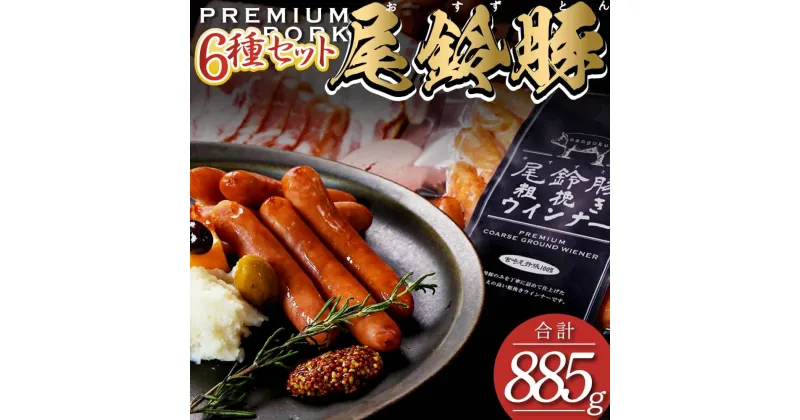 【ふるさと納税】 【PREMIUM PORK】 尾鈴豚ハム・ソーセージ6種 – 豚肉 豚 肉 ぶた 加工品 粗挽きウインナー スモークウインナー ボロニアソーセージ 生ハム ベーコン ロースハム おつまみ セット E9209