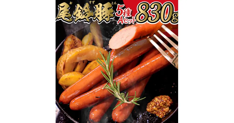 【ふるさと納税】【PREMIUM PORK】 尾鈴豚ハム・ソーセージ詰め合わせ5種 Aセット – 豚肉 豚 肉 ぶた 加工品 ベーコン ウインナー ハム ソーセージ スモーク ロース 粗挽き ボロニア E9201