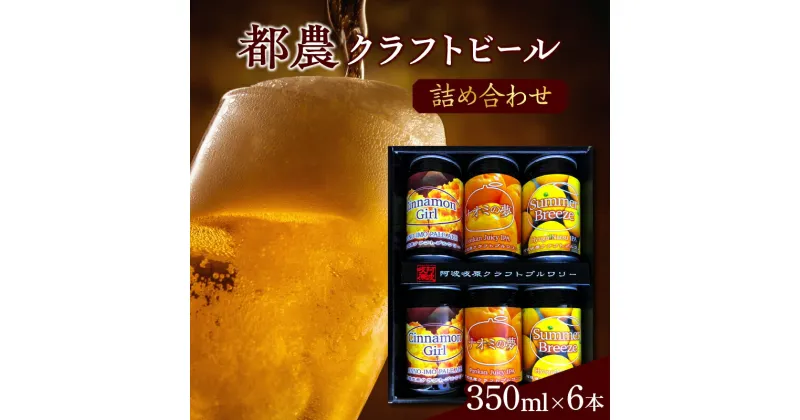 【ふるさと納税】都農クラフトビール 詰め合わせ 6本 セット オリジナル お酒 アルコール 晩酌 宅呑み 飲み比べ バーベキュー BBQ キャンプ お取り寄せ 贈り物 ギフト 贈答 プレゼント お返し 手土産 おすすめ 人気 飲料 特産品 宮崎県産 送料無料