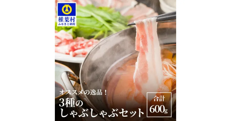 【ふるさと納税】THE HOUBOQ 豚肉3種 しゃぶしゃぶセット 【合計600g】ローススライス バラスライス モモスライス ロース バラ モモ 鍋 冷しゃぶ 国産 肉 豚肉 フリーレンジ 放牧 豚 ぶた ブタ 冷凍 長期保存 誕生日 宮崎県産 九州産 パーティー 多用途 ポーク HB-109