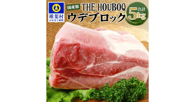 【ふるさと納税】THE HOUBOQ 豚肉ウデブロック 国産 肉 豚肉 フリーレンジ 放牧 豚 ぶた ブタ 冷凍 長期保存 誕生日 宮崎県産 九州産 パーティー 小分け 多用途 チャーシュー 煮豚 ローストポーク 豚丼 炒め物 焼肉 焼き肉 やきにく BBQ アウトドア 塊 肉塊 ポーク HB-123