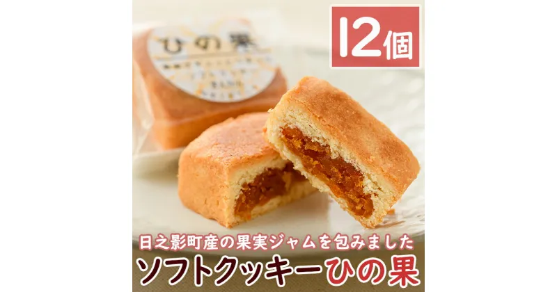 【ふるさと納税】ソフトクッキーひの果(12個入) 洋菓子 お菓子 焼き菓子 スイーツ【TR003】【旬果工房てらす】