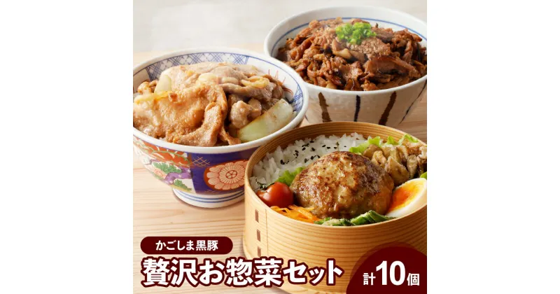 【ふるさと納税】【岩元精肉店】鹿児島県産 贅沢 お惣菜 詰合せ セット A バラエティ かごしま黒豚 黒豚 ハンバーグ 炙り焼き 薄切り 味噌 味噌漬け お肉屋さん おかず お弁当 簡単調理 鹿児島市 送料無料 おすすめ ランキング プレゼント ギフト 冷凍