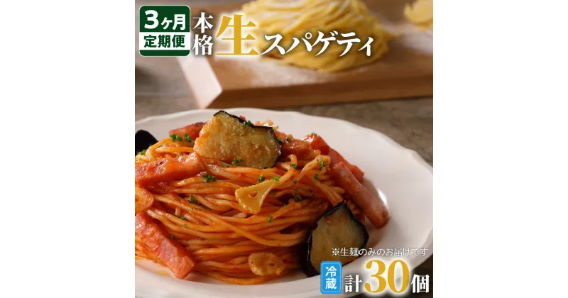 【ふるさと納税】【3ヶ月定期便】生スパゲティ 毎回 10個 毎月お届け 鹿児島市 生麺 生スパゲッティ 麺 スパゲティ パスタ 生パスタ 簡単 お手軽 ご飯 ランチ 夕食 夜食 パーティー もちもち食感 ごちそう お祝い 誕生日 記念日 おうち時間 イタリアン グルメ 贈り物 定期便