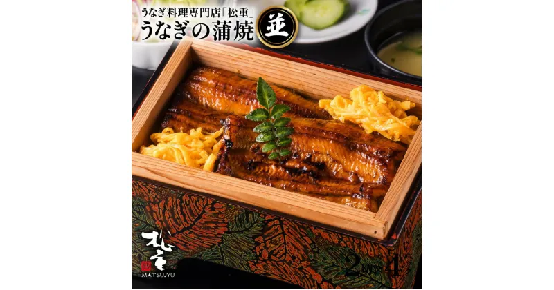 【ふるさと納税】うなぎ料理専門店「松重（まつじゅう）」並/うなぎ蒲焼 選べる 鰻 ウナギ 惣菜 総菜 おかず 土用 丑の日 蒲焼き かば焼き うな丼 鰻丼 うな重 鰻重 ひつまぶし うなぎの松重 国産 鹿児島県産 大隅産 鹿児島市 土産 贈り物 プレゼント ギフト お歳暮 Z