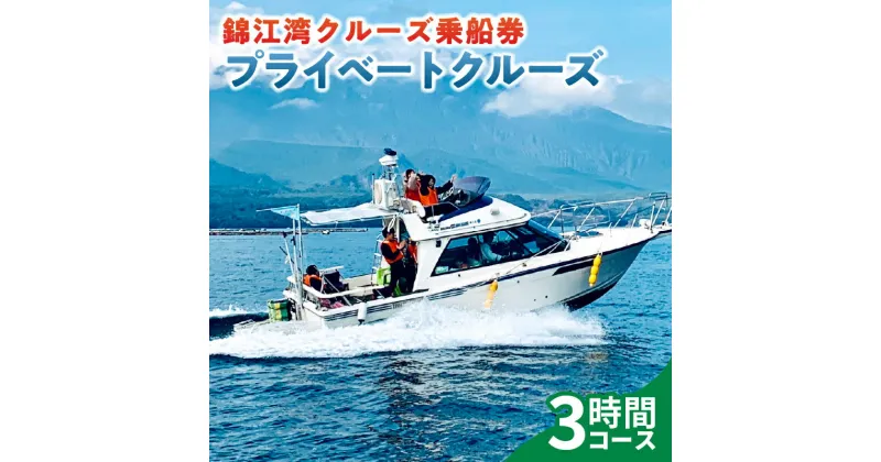 【ふるさと納税】 錦江湾 クルーズ 乗船券 プライベートクルーズ（ 3時間 ） 送料無料 旅行 観光 桜島 船 クルージング サロンクルーザー クルーザー 貸切 パーティー 犬同伴 ペット同伴 カラオケ イルカ 釣り 錦江湾クルーズ 鹿児島市 土産 贈り物 プレゼント ギフト