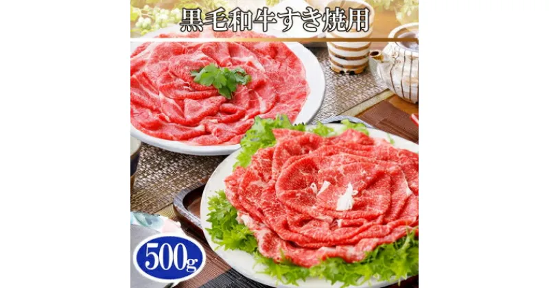 【ふるさと納税】【レビューキャンペーン】_A5等級黒毛和牛すき焼き用500g A3-124_ 牛肉 すき焼き 黒毛和牛 和牛 国産 産地直送 ギフト 贈答 A5 鹿児島県 枕崎 グルメ 【配送不可地域：離島】【1166306】