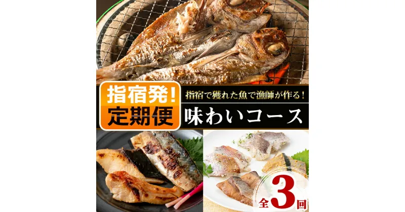 【ふるさと納税】＜定期便！全3回＞漁師が作る！味わい定期便(さばみりん干し・味噌漬け・地魚レンジパック等) 鹿児島 魚 魚介 干物 味噌漬け 味付き レンジパック 真鯛 サバ ブリ カツオ 金目鯛 地魚 セット 詰め合わせ 定期便【指宿山川水産合同会社】