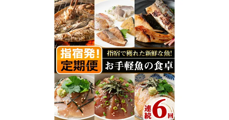 【ふるさと納税】＜定期便！全6回(連続)＞お手軽魚の食卓定期便 国産 魚 魚介 鰹 かつお おつまみ おかず 金目鯛 鰤 ブリ 鯖 サバ 味付き 小分け 鮪 マグロ 海鮮 お手軽 漬け丼 干物 真鯛 地魚 真空パック タコ 鯛めし 蛸めし セット 定期便【指宿山川水産合同会社】